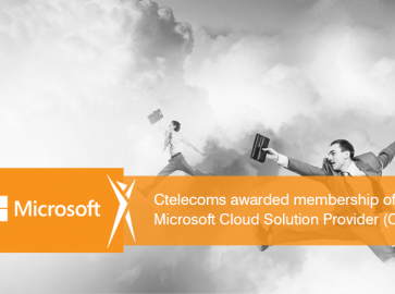 Ctelecoms Awarded Microsoft CSP Membership!!!