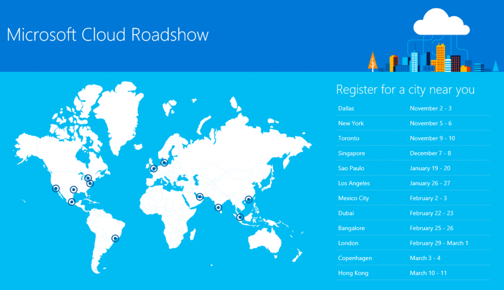 Microsoft Cloud Roadshow