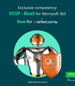 Ctelecoms the only company in middle east Achieves VCSP Competency in BaaS for Microsoft 365