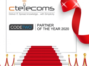 Ctelecoms Awarded CodeTwo Partner of the Year 2020 in Saudi Arabia!