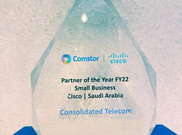 Ctelecoms Awarded Comstor: Partner of the Year FY22 – Small Business Category.