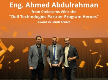 Eng. Ahmed Abdulrahman honored with Dell Partner Heroes Award