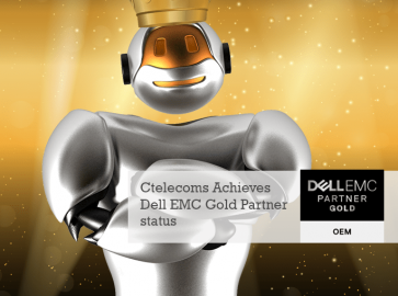 Ctelecoms Achieves Dell EMC Gold Partner status