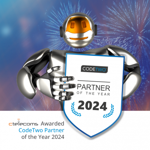 Ctelecoms Awarded CodeTwo Partner of the Year 2024