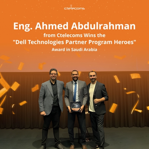 Eng. Ahmed Abdulrahman honored with Dell Partner Heroes Award
