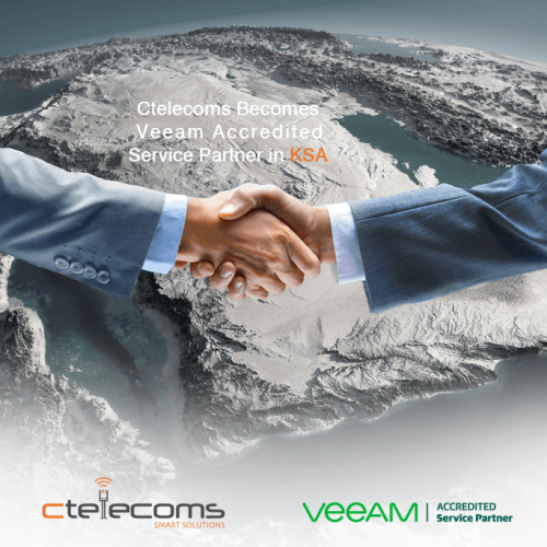 Ctelecoms Becomes Veeam Accredited Service Partner in KSA!