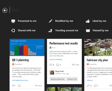 Tap into your network with the power of Office Delve